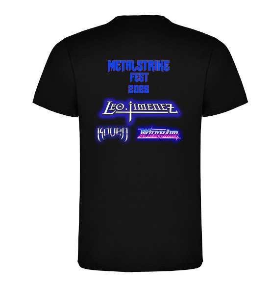 Camiseta MetalStrike Fest 2026